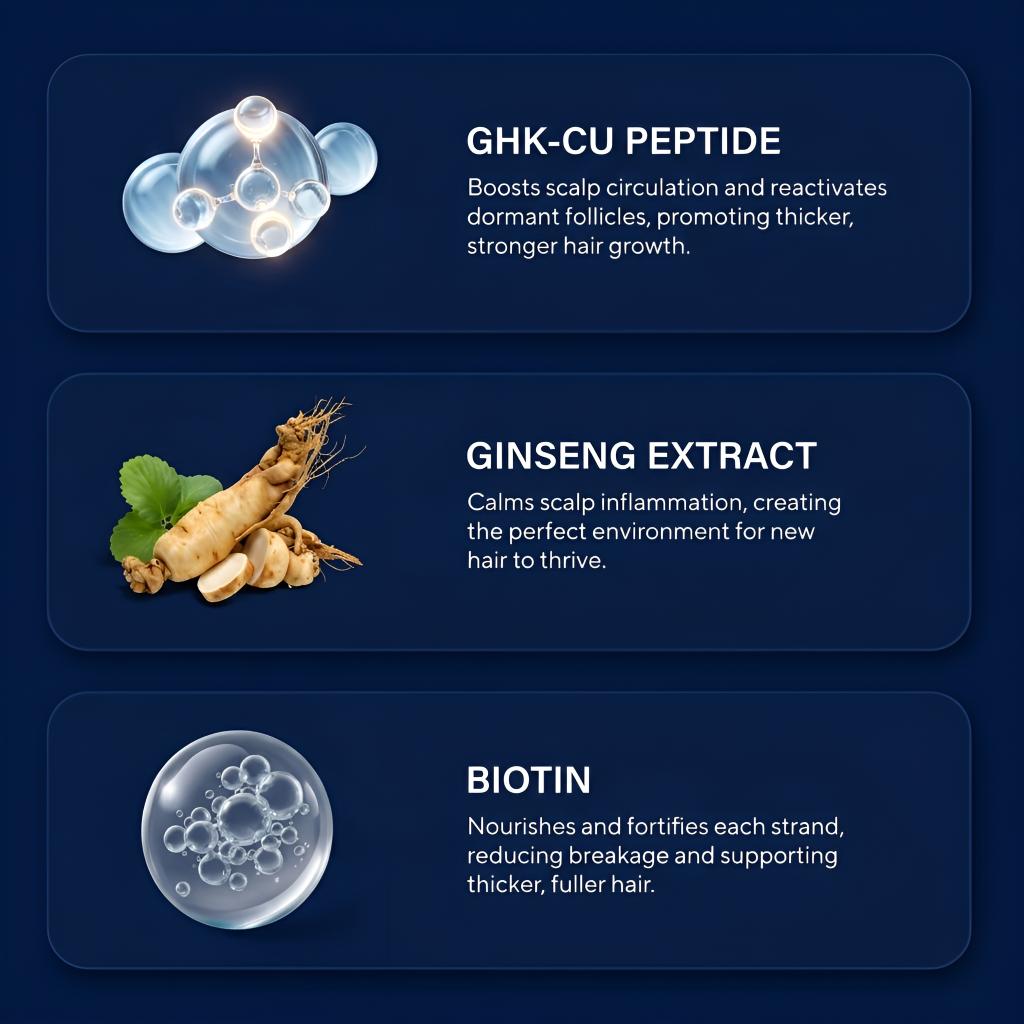 Sérum Capillaire aux Peptides de Cuivre